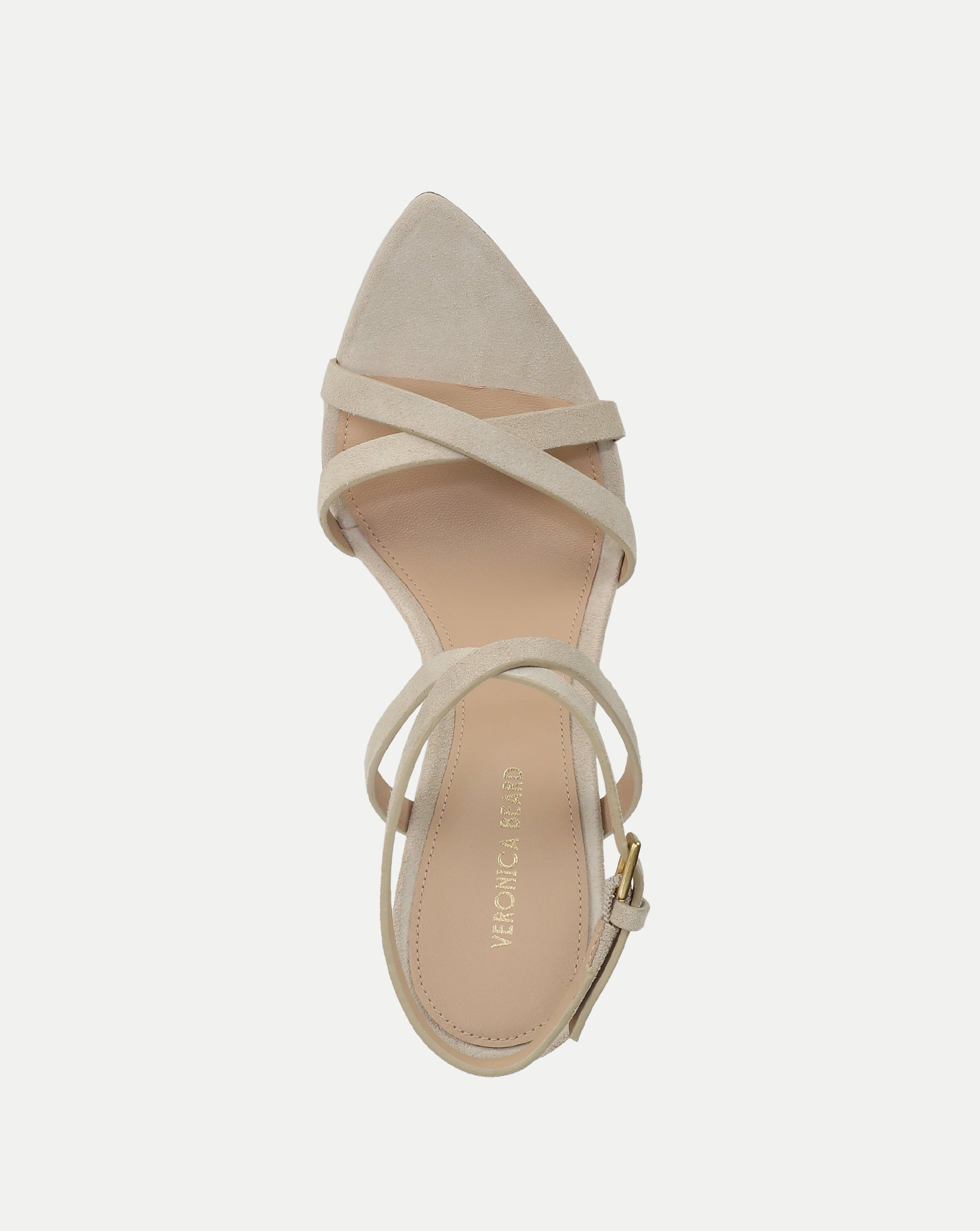 Lanaya Suede Ankle-Wrap Sandal