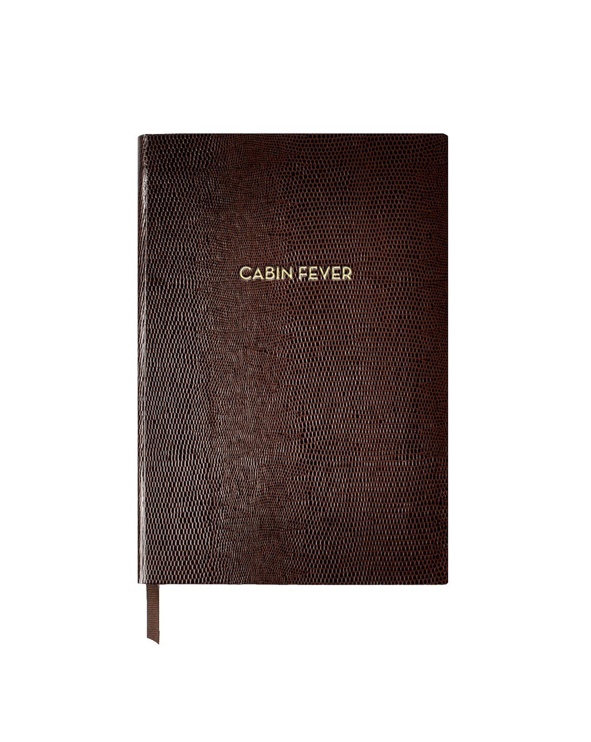 Lizard-Embossed Notebook