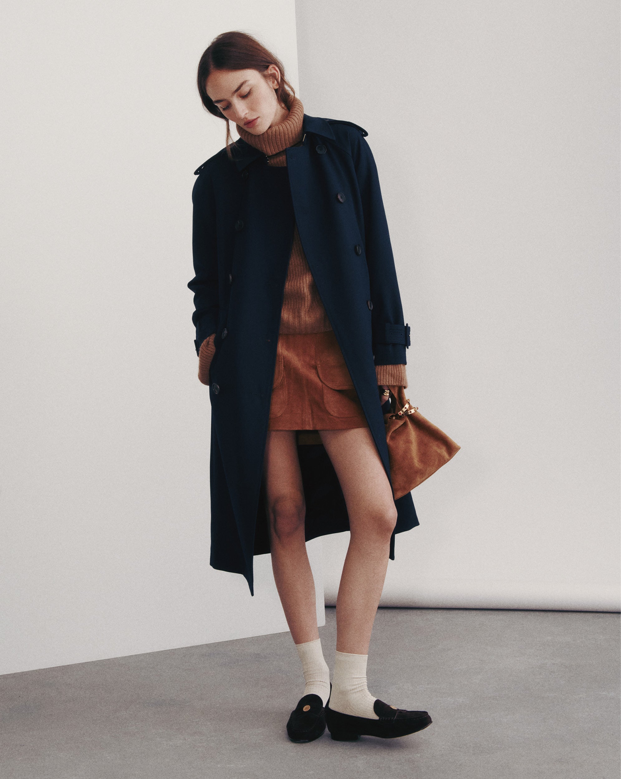 Norwood Suede Mini Skirt