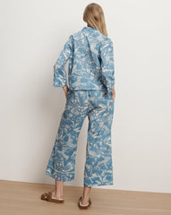 Long-Sleeve Cotton Pajama Set