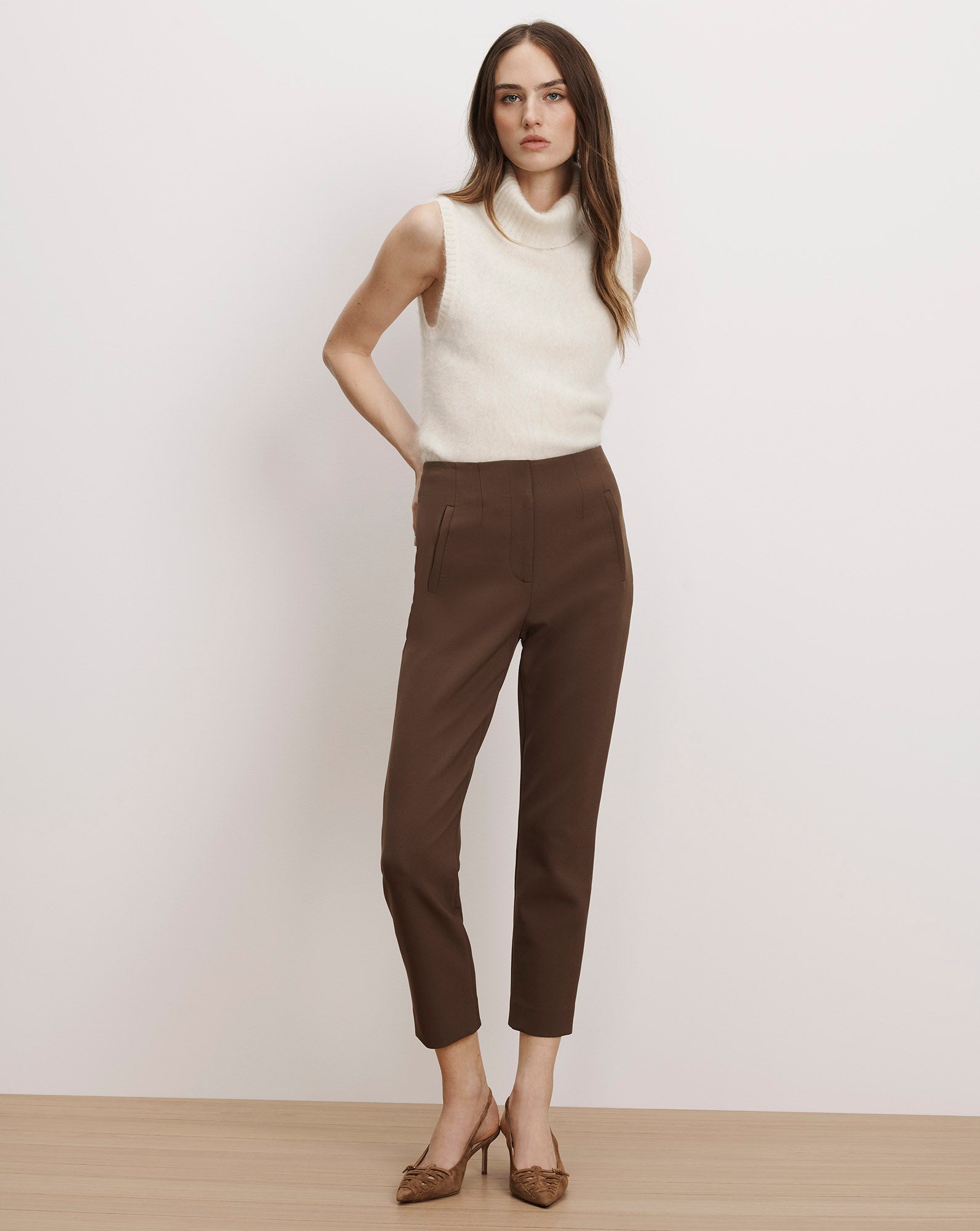 Rashida Woven Slingback Heel