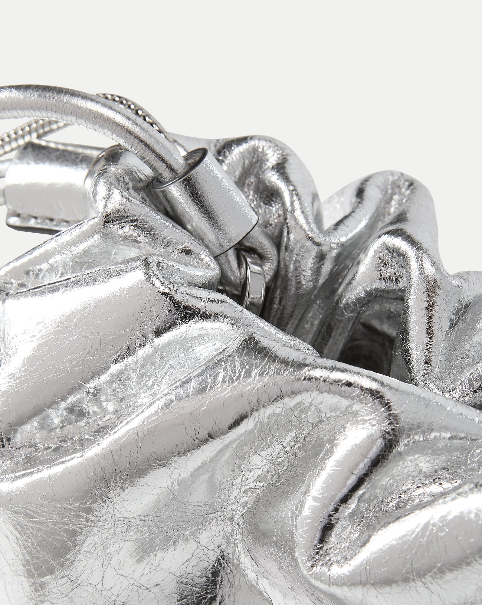 Small Metallic Veronica Beard Stash Bag